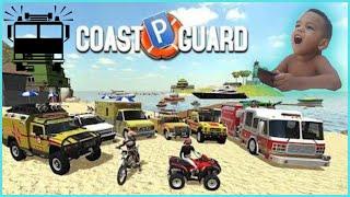 Patrulha da Guarda Costeira (Equipe de resgate da praia) -  Simulator - Android Gameplay FHD