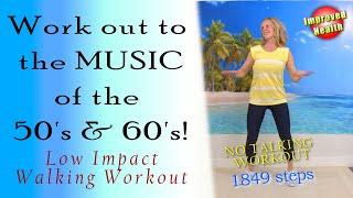 Workout to music of the 50's & 60's | At Home Workout | Elvis Presley and more! | Improved Health 