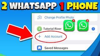 How to Use Two WhatsApp Accounts in One Phone 2024 [ Simple Method ]