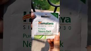 Himalaya purifying Neem Pack| skin care under 10 rupees|#shortsfeed #treadingshorts #skincare ️