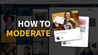 How to Moderate Your Social Wall - Walls.io Tutorial