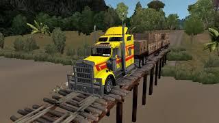 M.D.E.I Map in ETS2 | Timber Supplies on Dirty Road | ETS 2 Mud Dirty Roads |  ETS 2 Map Mod