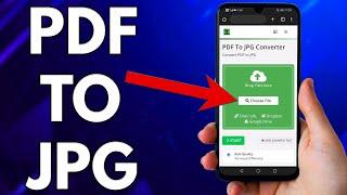 How To Convert PDF To JPG In Mobile