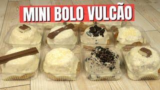 MINI BOLO VULCÃO (FAÇA E VENDA): 4 Sabores com 1 Receita | Fácil e Lucrativo!