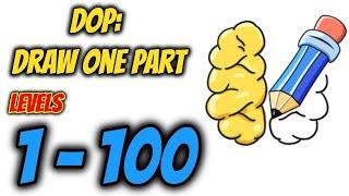 DOP: Draw One Part Level 1 - 100 Gameplay Walkthrough