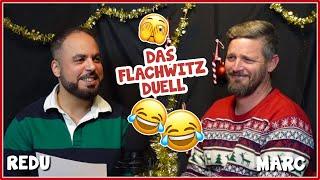 Das Flachwitzduell | Dad Jokes | Redu vs. Marc | Schlechte Witze Challenge | X-Mas Special