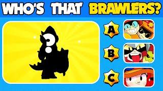 Who's That BRAWLERS? | Brawl Stars Quiz - Draco, Edgar, Leon, Melodie, Byron