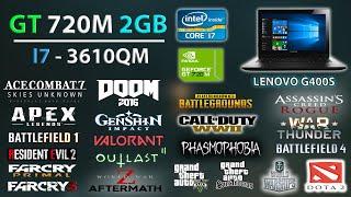 GT 720M 2GB Tested 21 Games (2024) // Still Playable with this laptop? || Lenovo G400S I7-3610QM