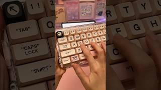 my new iPad keyboard  ASMR mechanical keyboard | iPad accessories | digital planner