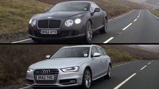 Bentley Continental GT Speed and Audi S4: Exploring VW Group DNA - /CHRIS HARRIS ON CARS