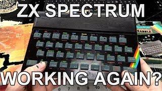 ZX Spectrum Part 2:  Troubleshooting and fixing the ZX Spectrum