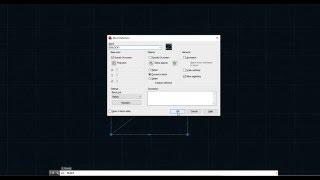 How to create a block in AutoCAD