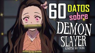 60 DATOS y CURIOSIDADES Kimetsu no Yaiba