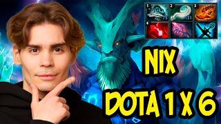 НИКС ТЕСТИТ НОВОГО ГЕРОЯ В ДОТА 1x6 | NIX DOTA 2 LESHRAC