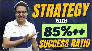 Strategy with 85%++ success ratio | Best strategy to work in stock market | Intraday trading |