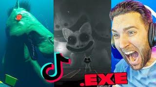 REACCIONANDO a TIKTOK.EXE  TIKTOKS de TERROR Que Te HARÁ Tener Pesadillas !! "Lights Are Off"