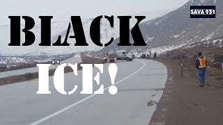 When the car meets with BLACK ICE! Compilation
