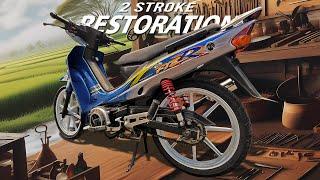 FULL SKILL RESTORATION OF 2 STROKE YAMAHA F1Z R limited edition