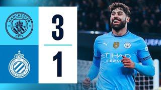 HIGHLIGHTS! City fightback secures place in Champions League play-offs | Man City 3-1 Club Brugge