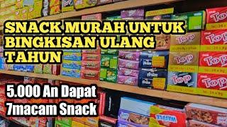 SNACK MURAH UNTUK ULANG TAHUN ANAK