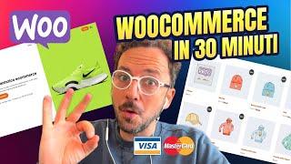 Corso WooCommerce 2023: Crea un eCommerce con Pagamenti Online in 30 Minuti