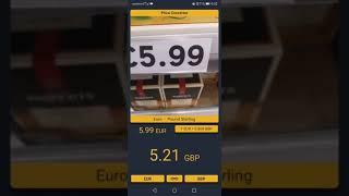 Price Converter in action (test)