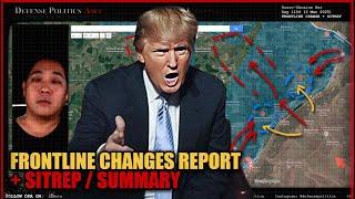 TRUMP CUTS ALL MILITARY AID!!! - [ Frontline Changes + SITREP ] Ukraine YOLO deeper into Toretsk