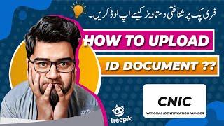 How to upload Id document on freepik | Tax residency certificate of freepik 2023