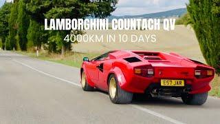 After driving my Lamborghini Countach 4000km in 10 days, do I still love it, or hate it?