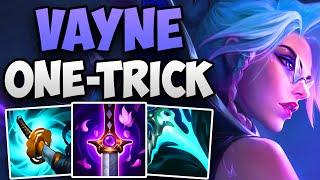 HIGH CHALLENGER VAYNE ONE-TRICK CARRIES HIS TEAM! | CHALLENGER VAYNE ADC GAMEPLAY | Patch 14.3 S14