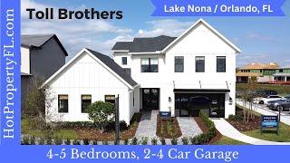 New Home Tour |  Laurel Pointe by Toll Brothers in Lake Nona, Florida | In-Law Suite Option