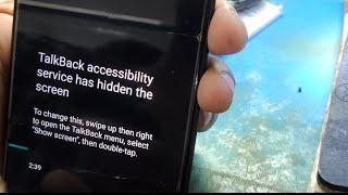 TalkBack accessibility service has hidden the screen #has dimmed the screen #android #realme#oppo