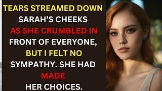 Tears streamed down Sarah’s cheeks | Reddit Cheating Stories