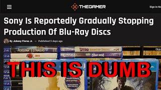Stop Click Bait Misinformation - Sony is NOT stopping Bluray production