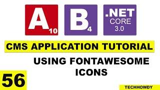 Installing FontAwesome Icons in Angular Application | ANGULAR 10 | ASP.NET CORE 3.0