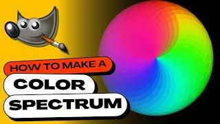 How to Create a Full Color Spectrum Circle in GIMP