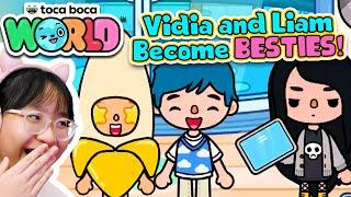 Vidia and Liam Becomes BESTIES??!!! - Toca Life World