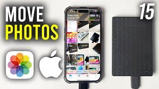 How To Move Photos From iPhone 15 To External Drive - Full Guide