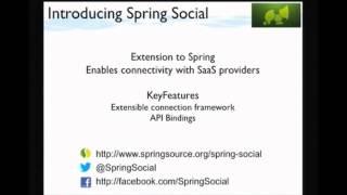 Spring Social (Craig Walls) Chicago Java Users Group 03/19/2013