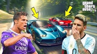 RONALDO DÜNYANIN EN PAHALI YENİ ARABASIYLA MESSİ'YLE YARIŞIYOR! - GTA 5