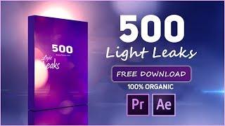 500+ Professional Light Leaks Collection Free Download || How to Use Light Leaks (Tutorial)