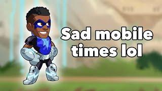 How it feels to be a mobile player - Brawlhalla