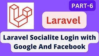 Laravel socialite - Login with google, facebook [PART-6] #reactjs #coding #razorpay #code