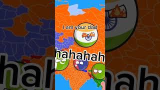 India is a dad  #countryballs #mapper #geographyassignment