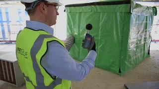 How To Soundproof A Construction Site With Soundex® Acoustic Enclosures - Noise Barriers & Fences.