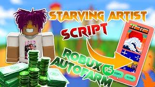 [UPDATED] Starving Artist Script/ Copy Art/ GUI *Pastebin 2023*