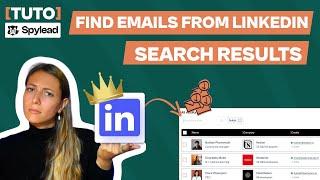 [TUTO] 🟠 FIND EMAILS FROM LINKEDIN SEARCH RESULTS