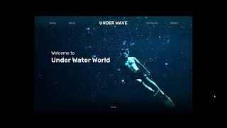 Parallax Animation in Figma - Under Wave Project