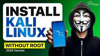 Install KALI LINUX on Your Phone (Rootless) | Without Any Error - Latest Version!