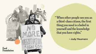 Heumann nature: The life and legacy of disability rights activist Judy Heumann